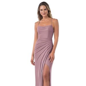 AZAZIE Kalea Dusty Rose dress